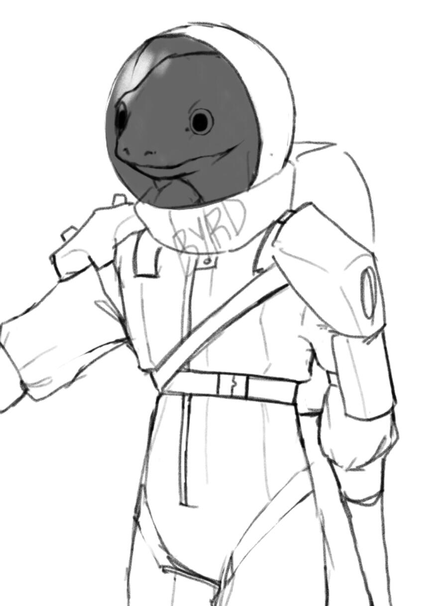 (TTRPG oc) Half body sketch